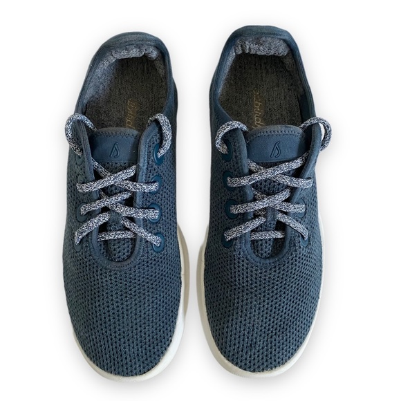 Allbirds Limited Edition Kauri Laces Tree Runners Teal Heathered Laces Size 9 - Picture 2 of 13